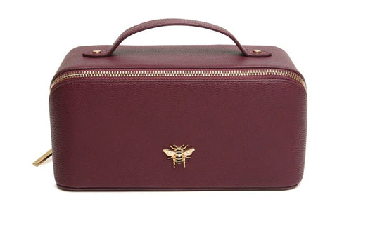 Berry Luxury Train Beauty Case by The Nook