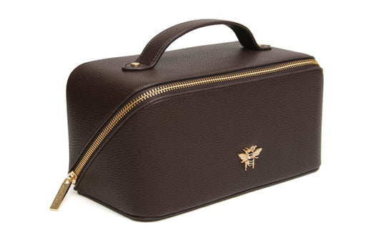 Chocolate Luxury Train Beauty Case by The Nook