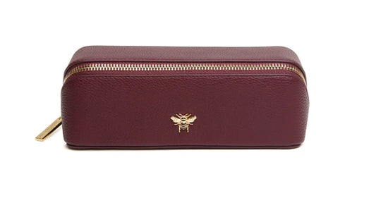 Berry Small Luxury Train Beauty Case by The Nook