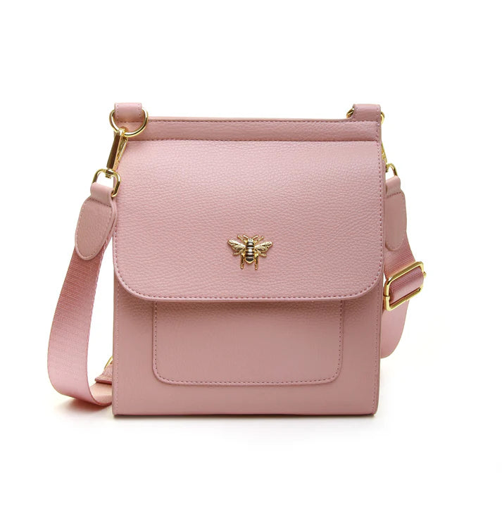 Pink Bloomsbury Cross Body Bag by The Nook