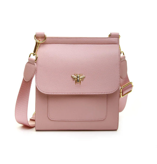 Pink Bloomsbury Cross Body Bag by The Nook