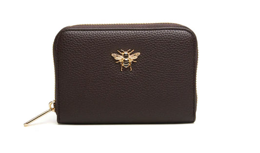 Chocolate Bromley Purse by The Nook