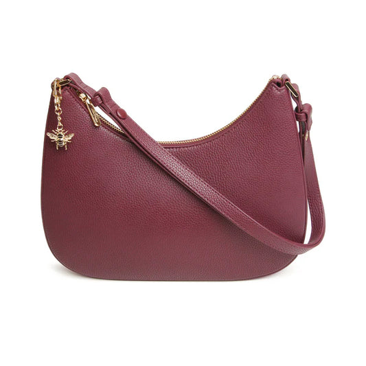 Berry Ascot Cross Body Bag by The Nook