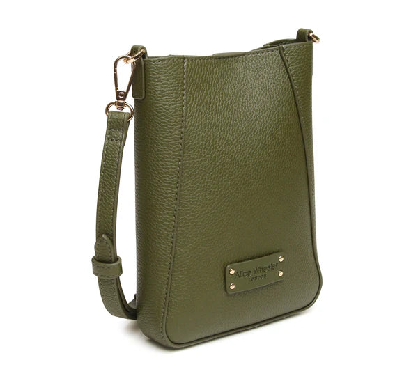 Olive Kensington Phone Cross Body Bag by The Nook
