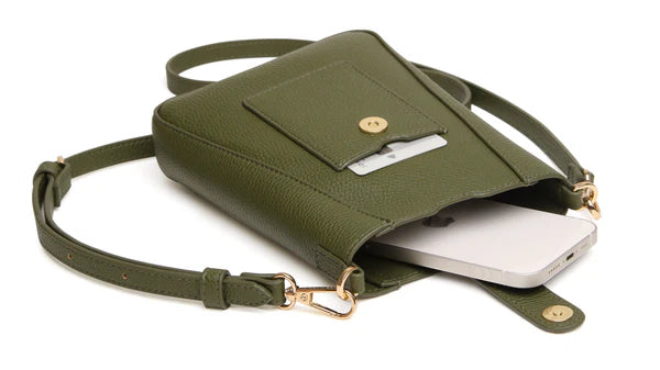 Olive Kensington Phone Cross Body Bag by The Nook