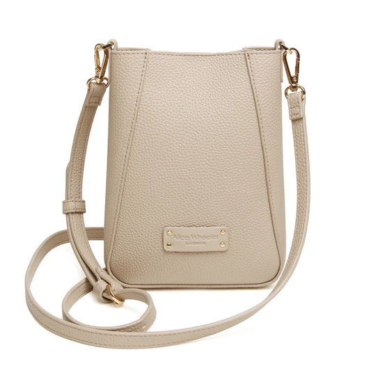 Stone Kensington Phone Cross Body Bag by The Nook