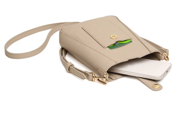 Stone Kensington Phone Cross Body Bag by The Nook