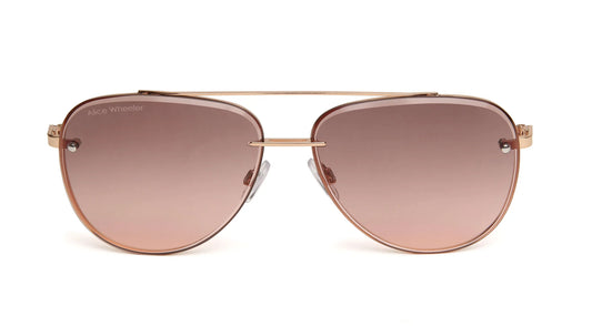 Rimini Rose Gold Sunglasses by The Nook