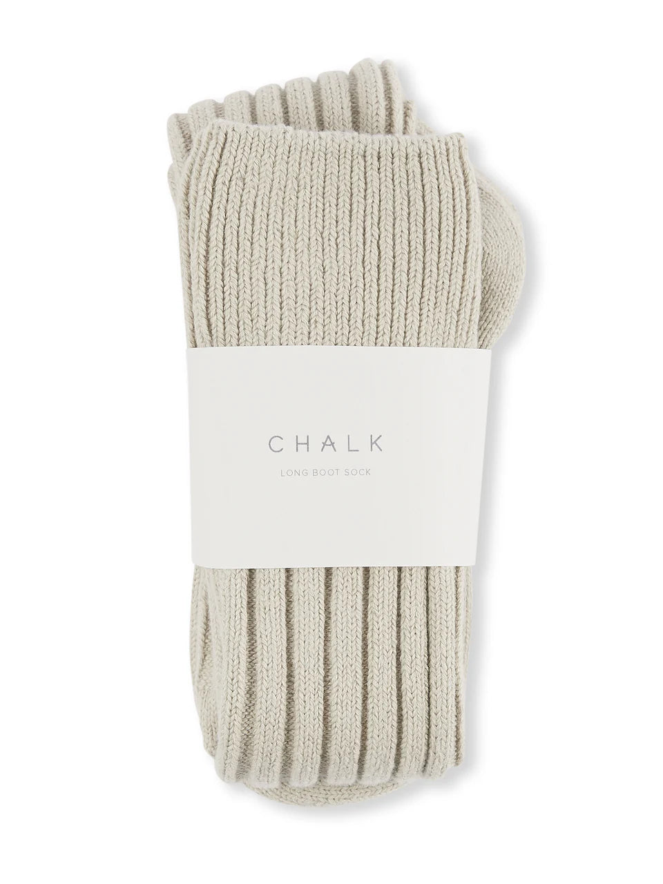 Long Boot Sock in Stone by The Nook