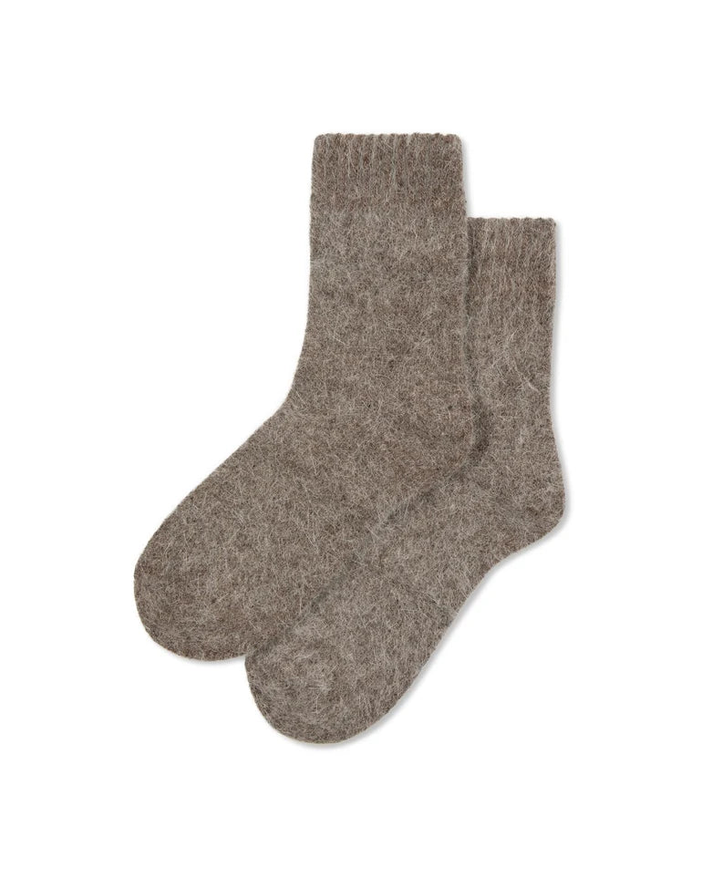 Soft Angora Sock by The Nook