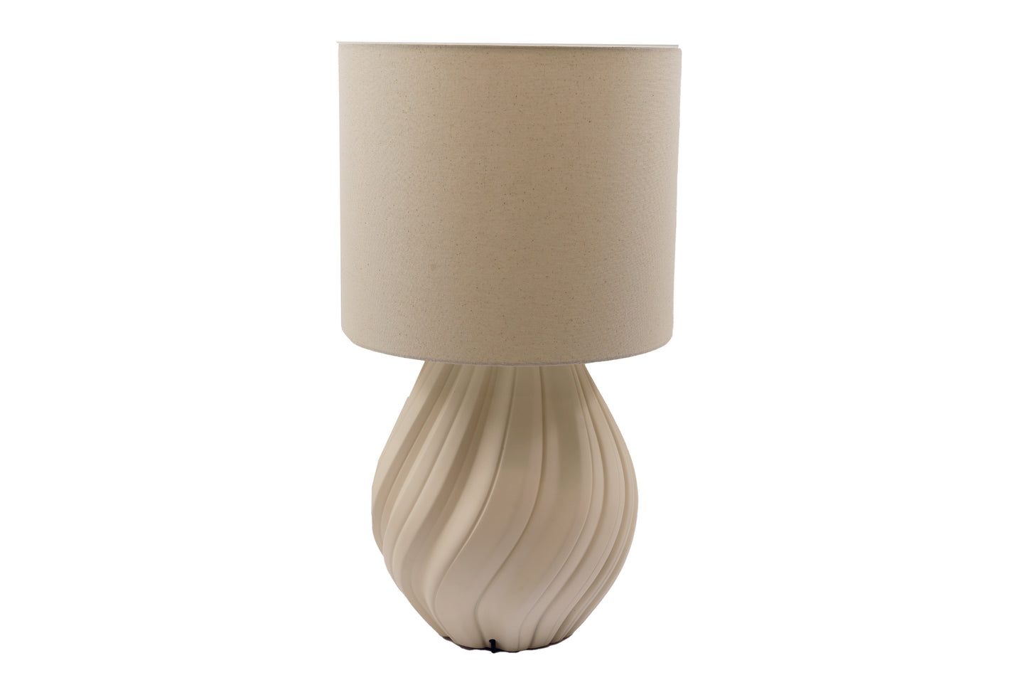 Swirl Base Table Lamp