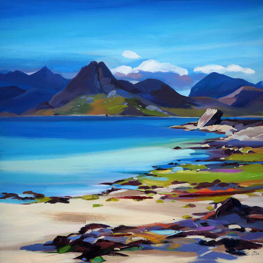 Colours at the Cuillin Greetings Card