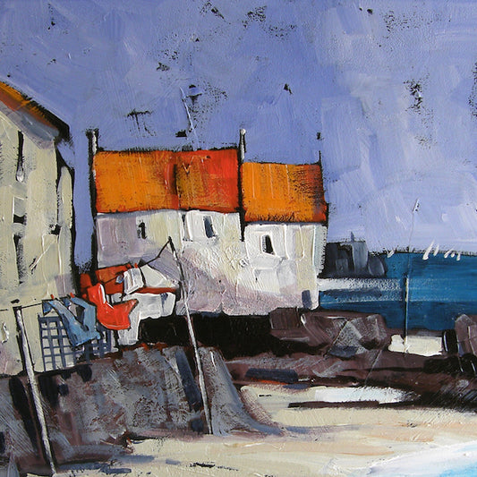 Pittenweem Washline Greetings Card