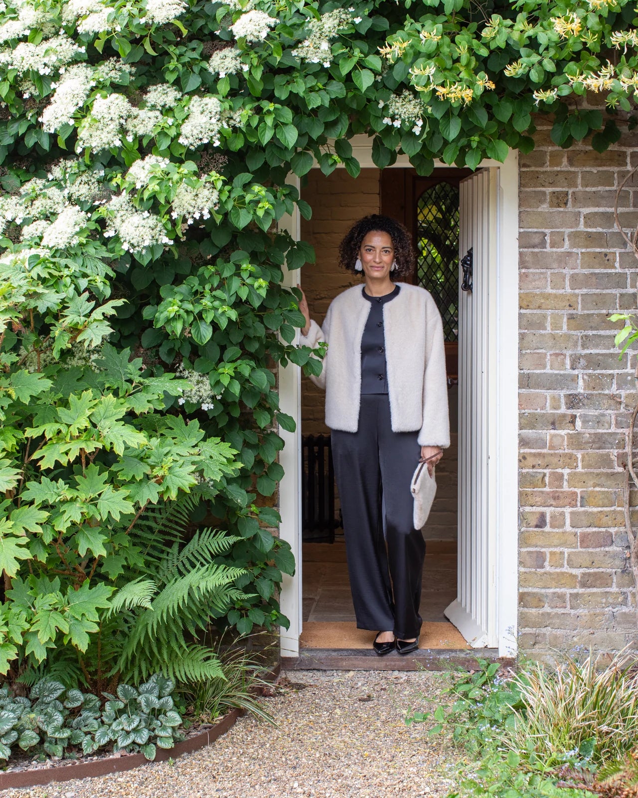 Evie Trouser in Black by The Nook