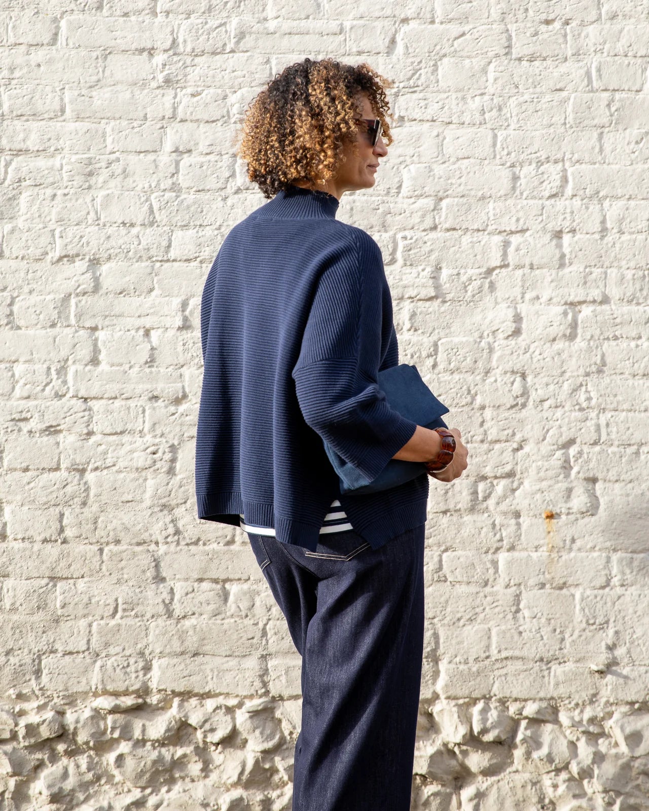 Vicki Jumper in Navy by The Nook