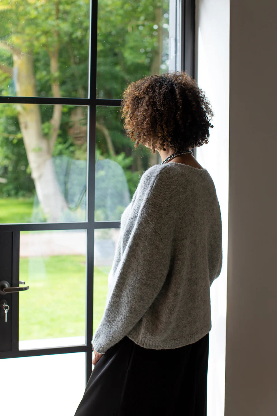 Phoebe Jumper in Silver by The Nook
