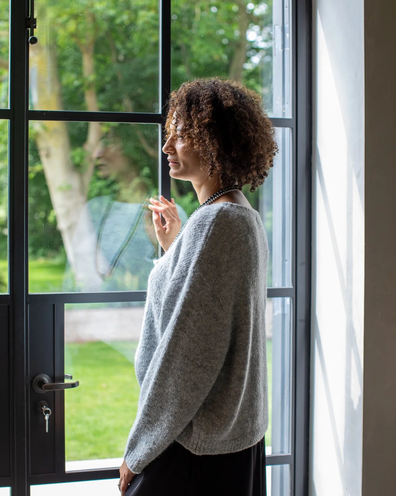 Phoebe Jumper in Silver by The Nook