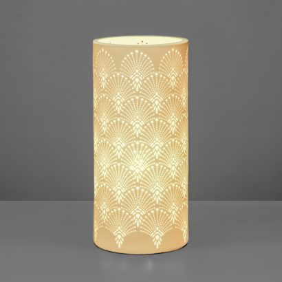 Ceramic Lamp - Peacock Flairs