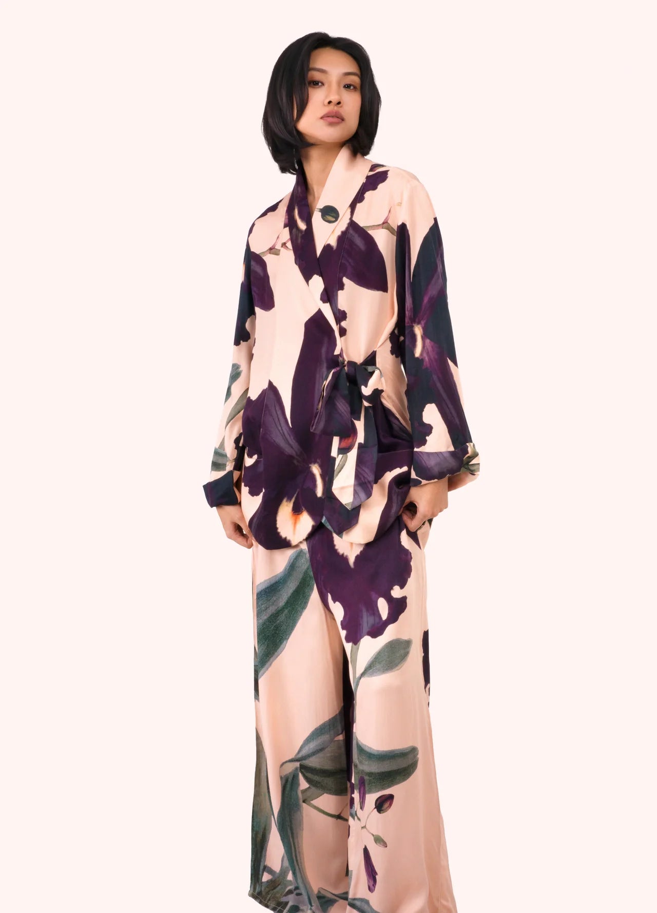 Midnight Orchid Trousers by The Nook