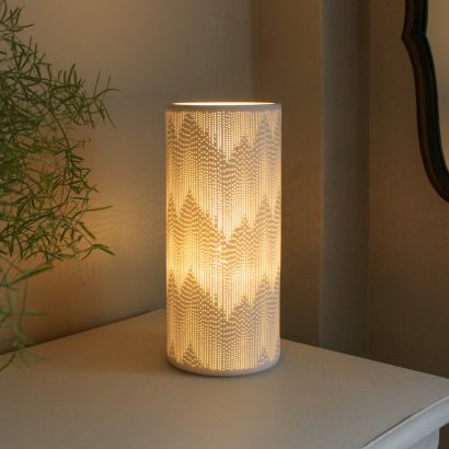 Ceramic Lamp – Tassels Columna
