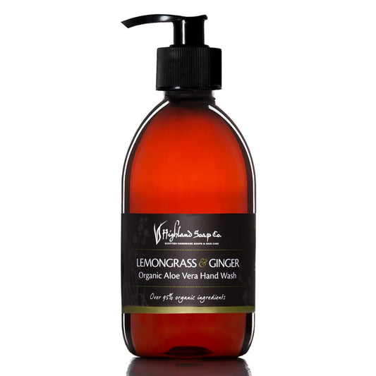 Lemongrass & Ginger Hand Wash 300ml by The Highland Soap Co.