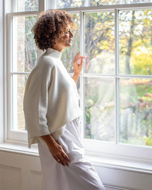 Vicky Jumper in Ivory by The Nook