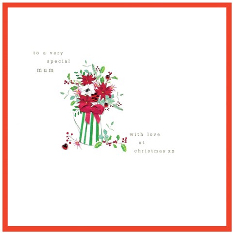 Very Special Mum Christmas Card by Cinnamon Aitch