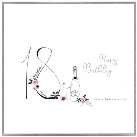Fantastic 18th Card by Cinnamon Aitch