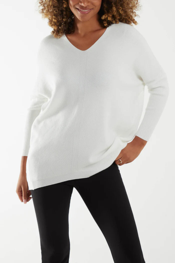 Leopard Bow Back Jumper by The Nook