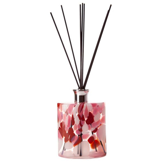 Reed Diffuser Large Ellipse Cylinder in Pink, Red & White
