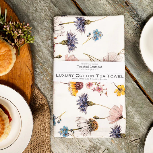 The Regency Gardens (Pure) Tea Towel