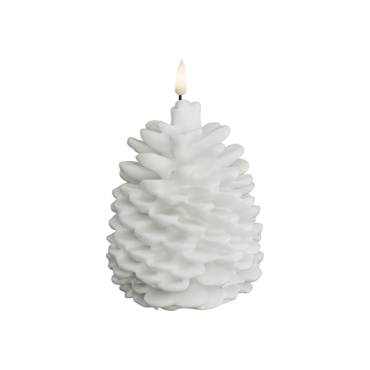 LED 13cm Spruce Cone Candle