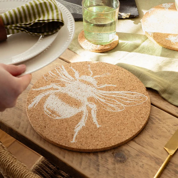 Bee Cork Place Mat by Selbrae House