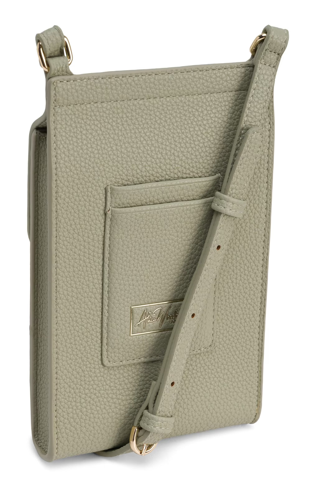 Pistachio Mini Bloomsbury Cross Body Bag by The Nook