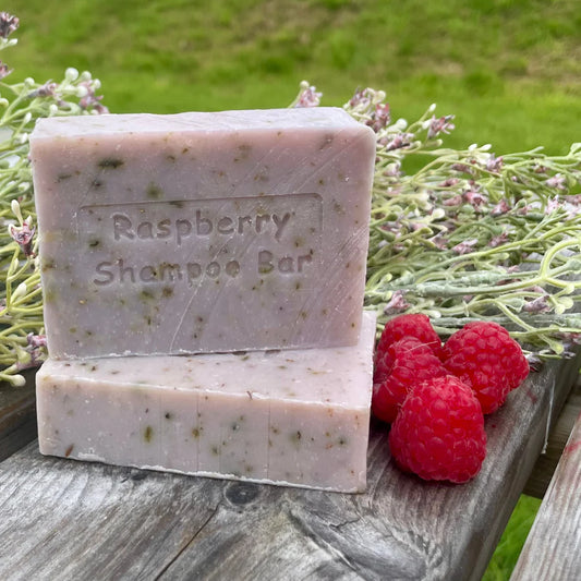 Wild Scottish Raspberry Shampoo Bar 140g by The Highland Soap Co.