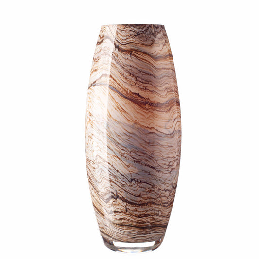 Large Taper Vase in Natural Stone