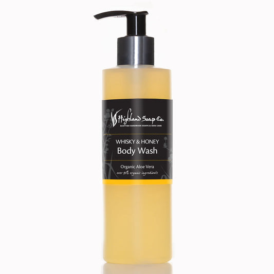 Whisky and Honey Body Wash 250ml by The Highland Soap Co.