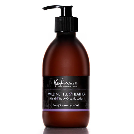 Wild Nettle & Heather Hand & Body Lotion 300ml by The Highland Soap Co.