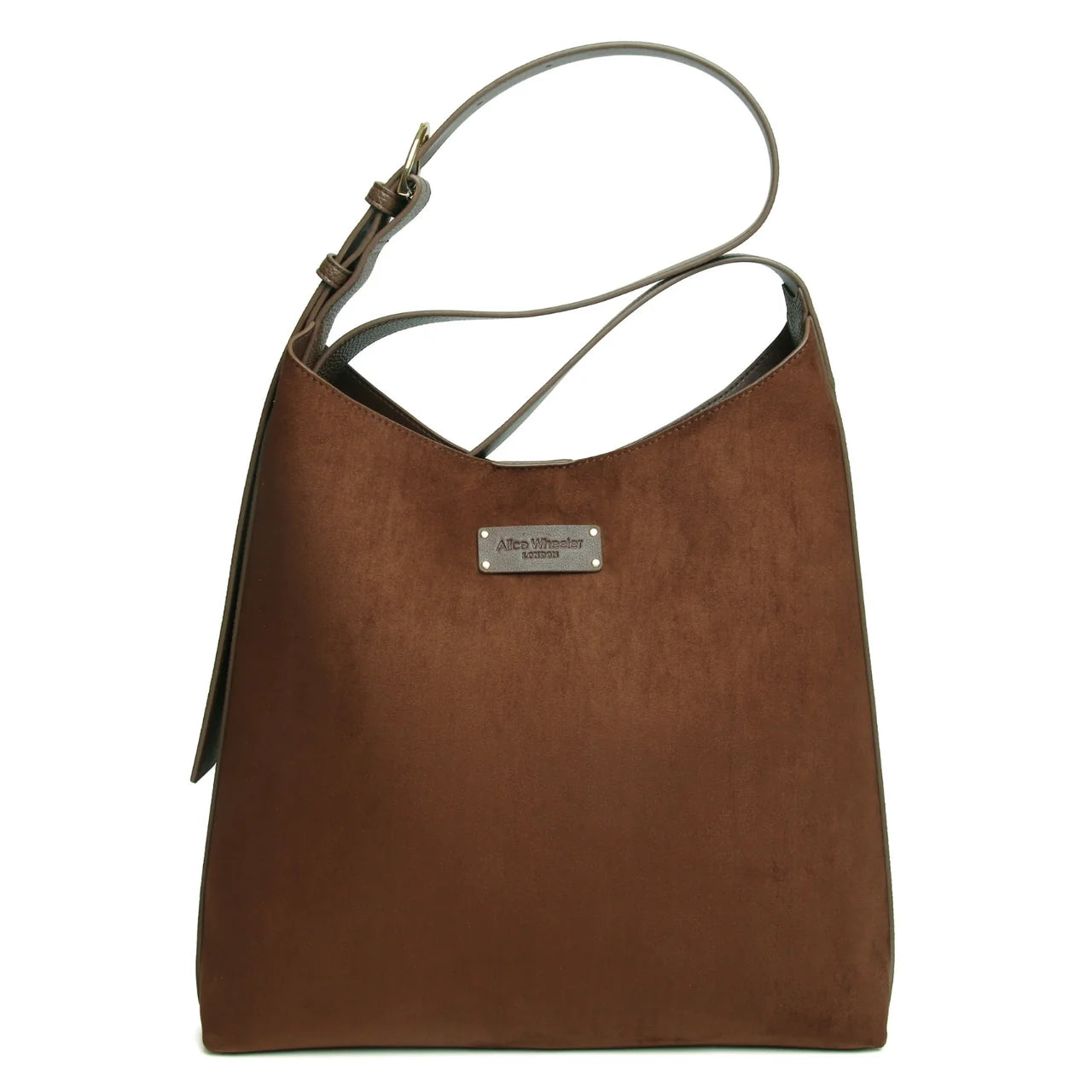 Suede Kensington Hobo Bag by The Nook