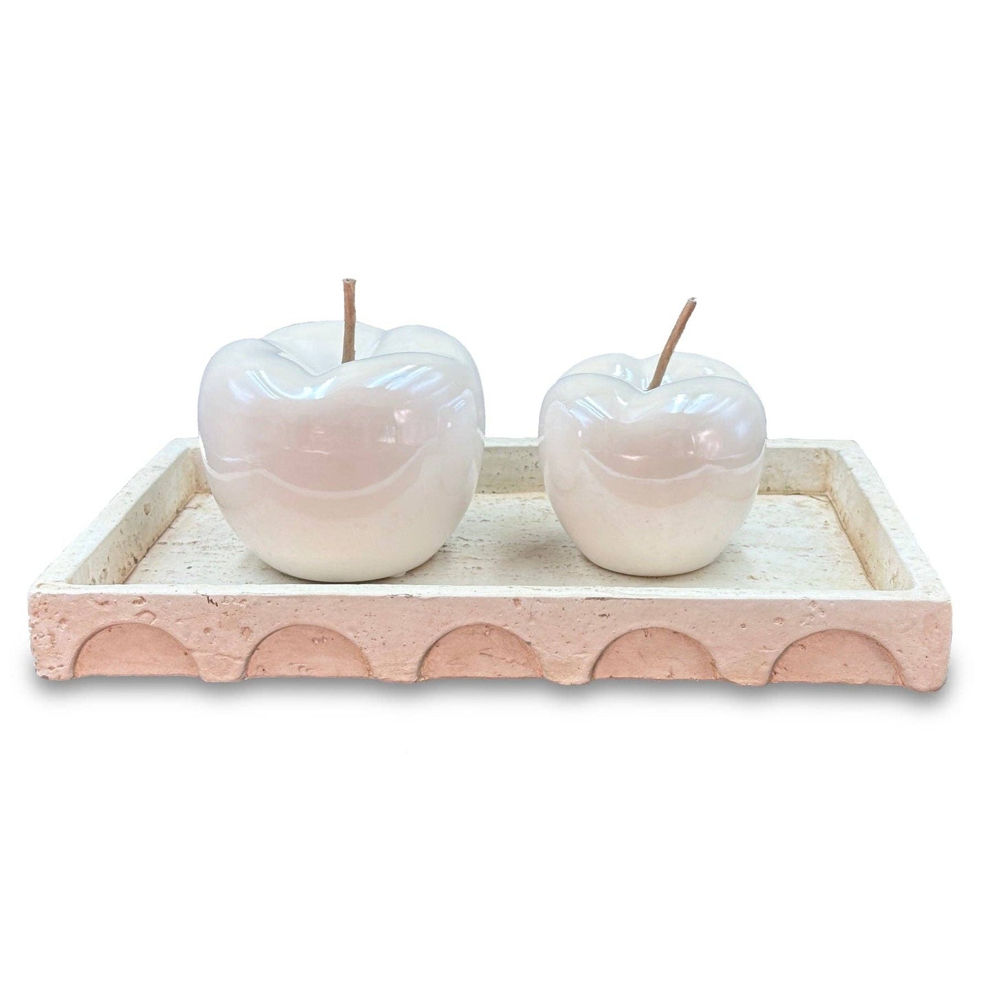 Pair of Porcelain Apples