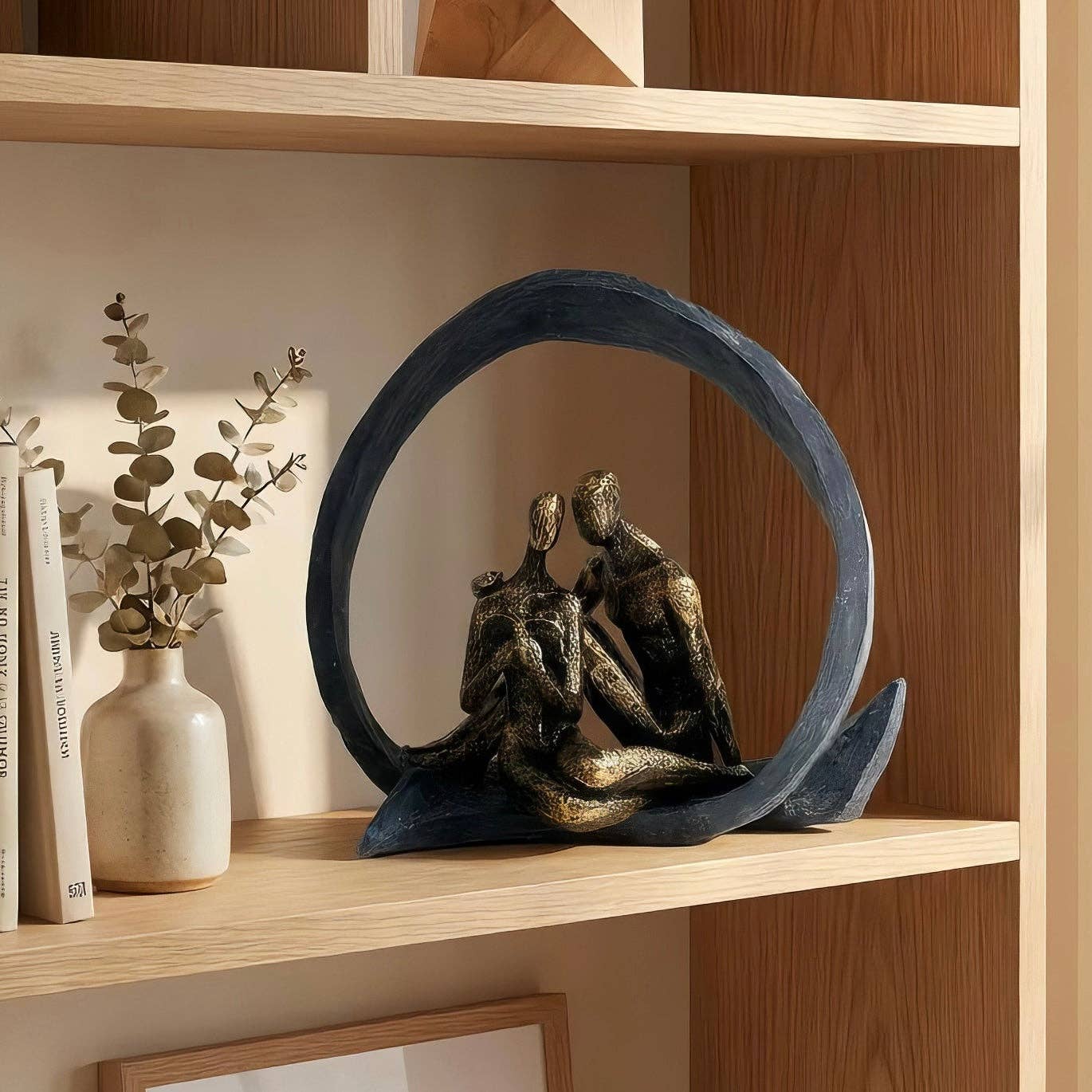 Couple Reading Ornament