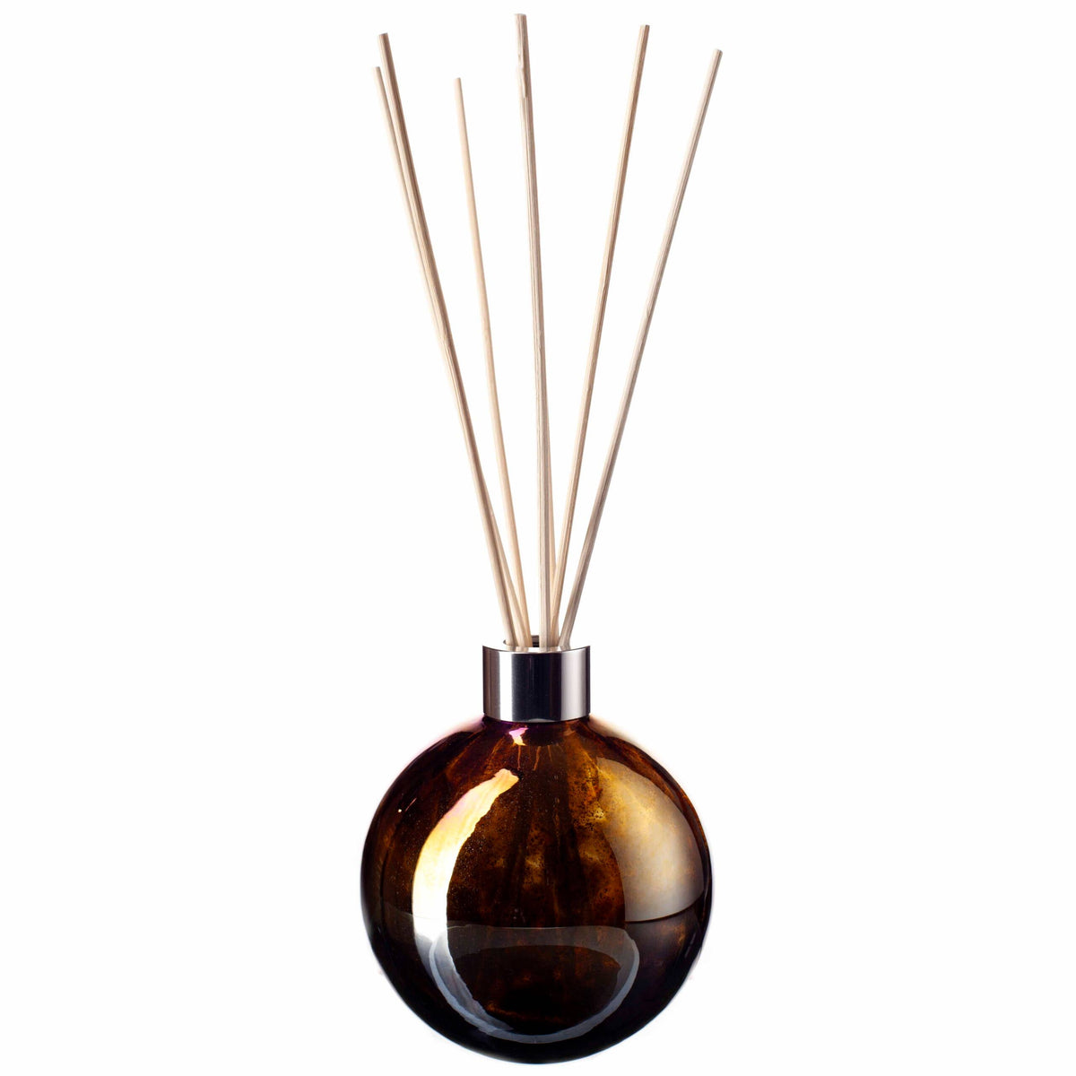 Reed Diffuser Sphere in Solid Metallic Bronze