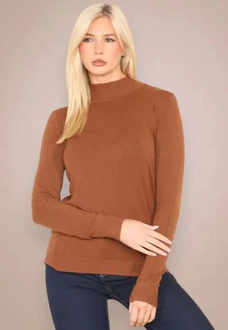 Classic Turtle Neck Knit Sweater - The Nook