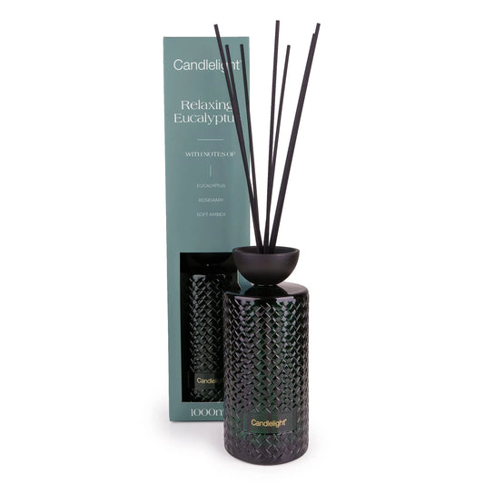 Relaxing Eucalyptus Embossed Reed Diffuser 1000ml