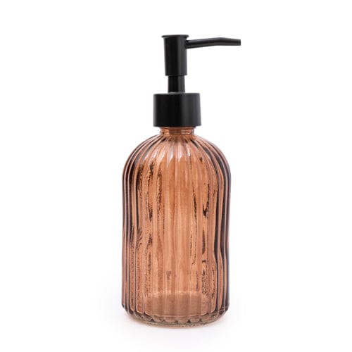 Amber Soap Dispenser 19cm