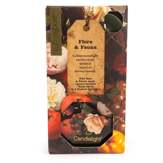 100ML ROOM SPRAY & TEALIGHTS GIFT SET FL