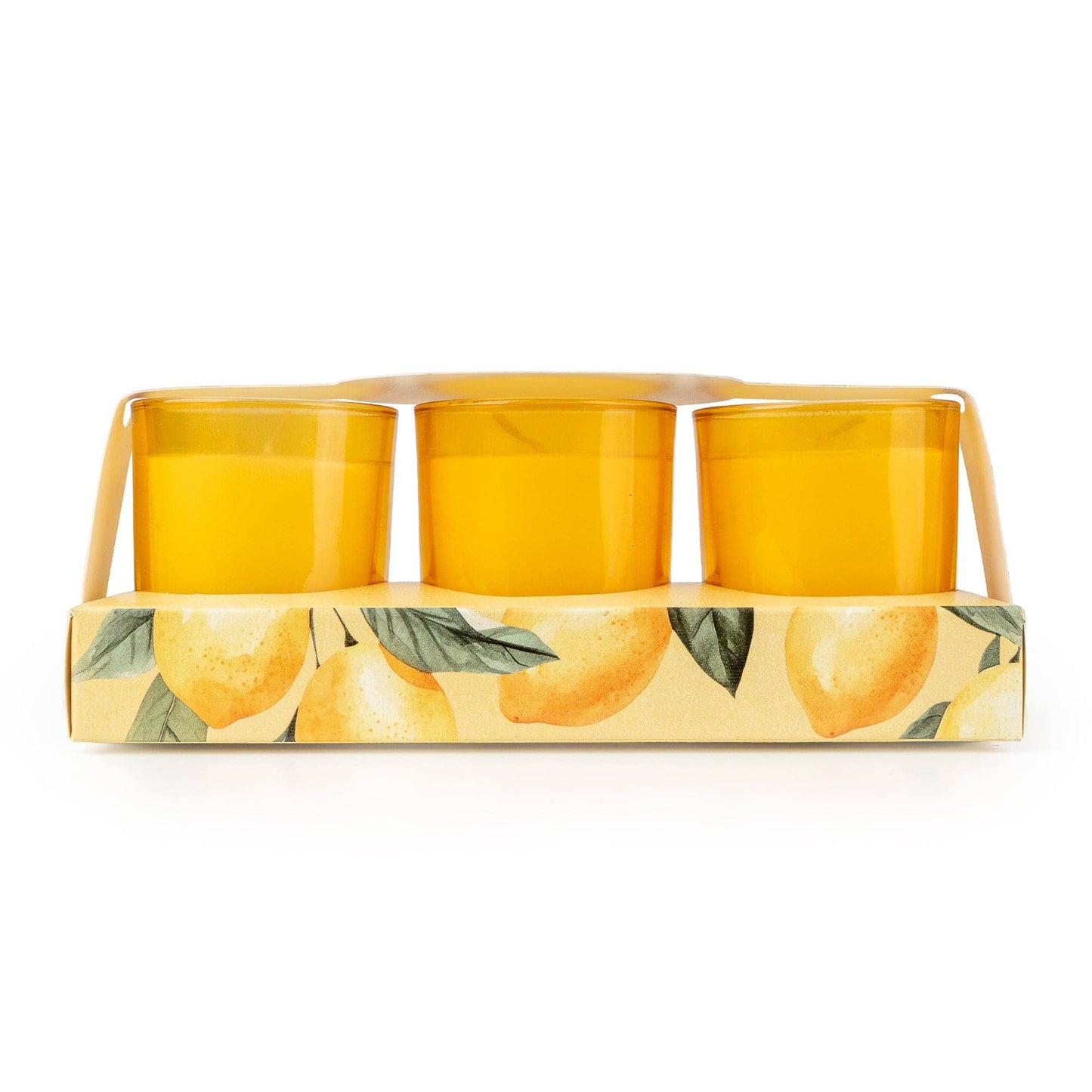 Set of 3 Votive Candles - Sweet Lemon & Rosemary 6pk