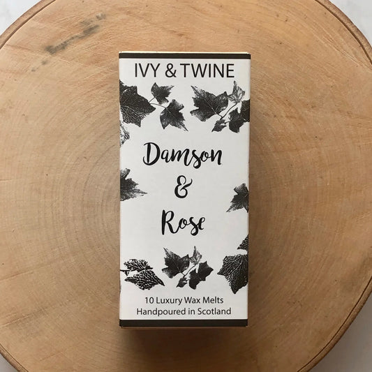 Damson & Rose Ivy Melts (10) by Ivy & Twine