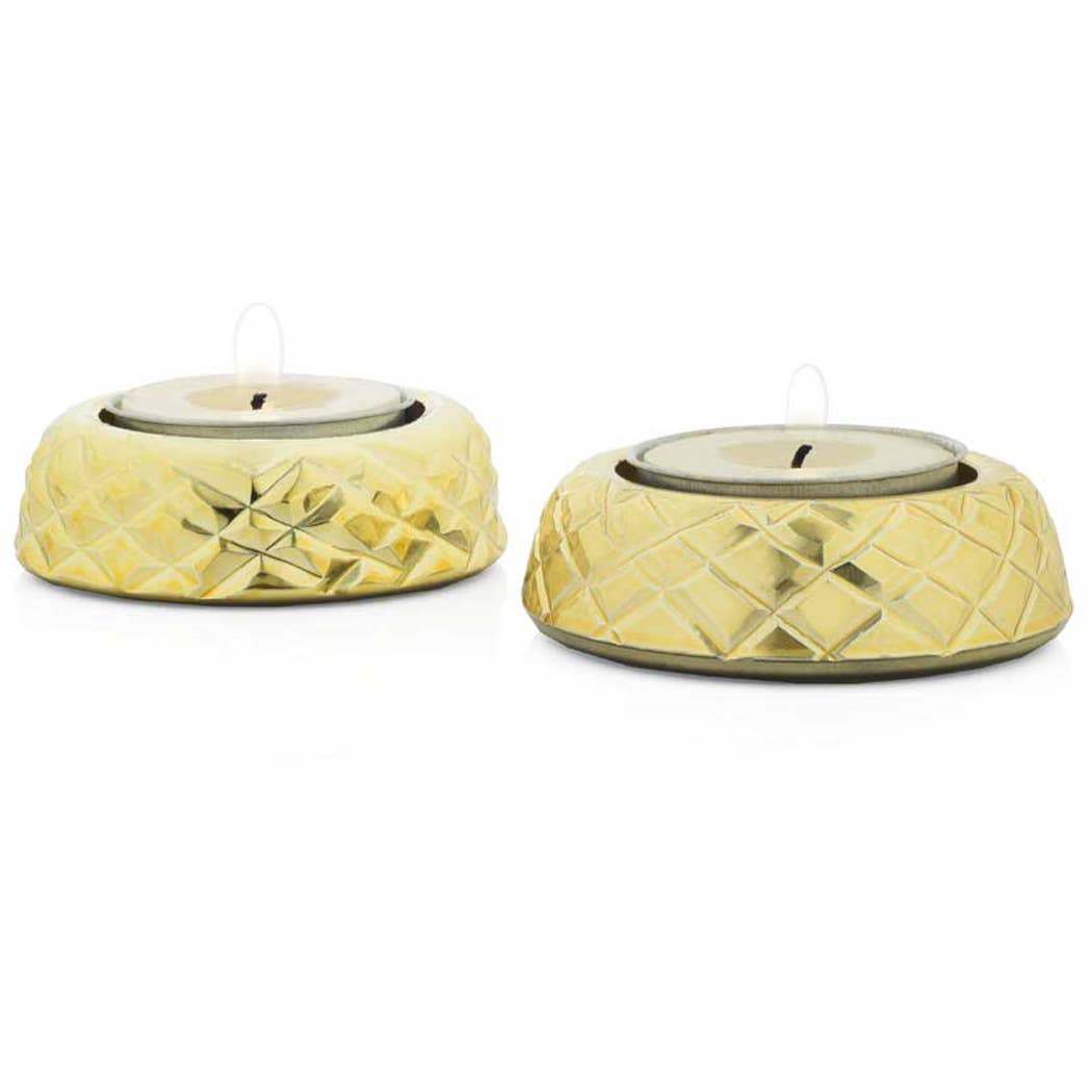 Gold Tea Light Holder