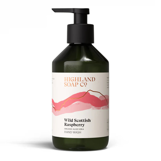 Wild Scottish Raspberry Hand Wash 300ml by The Highland Soap Co.